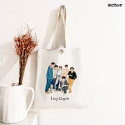 JESMARY - Túi Canvas In Hình Nghệ Sĩ – Phụ Kiện Thời Trang Fandom Lạ Mắt, Độc Đáo